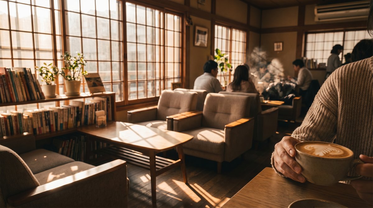 香蕉视频咖啡馆探店生活视频